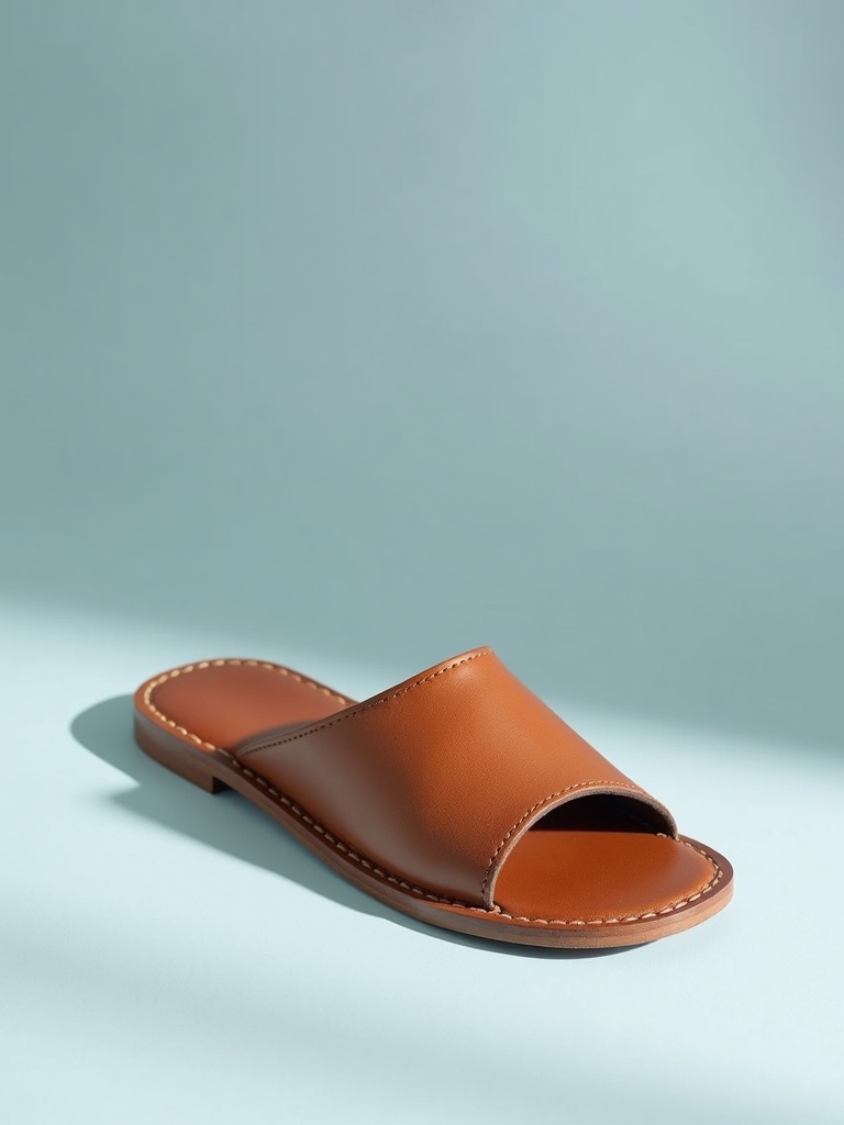 Sandal Slop Cognac